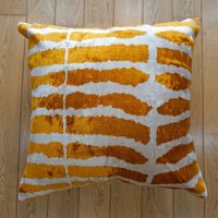 シルク&ベルベットクッションカバー約50×50cm（中材付き）