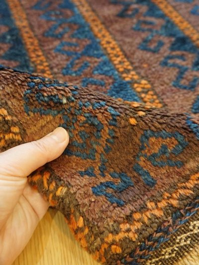 画像8: アンティークバルーチ 94×64cm