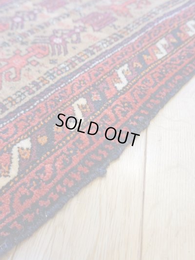 画像7: アンティークバルーチ 85×55cm