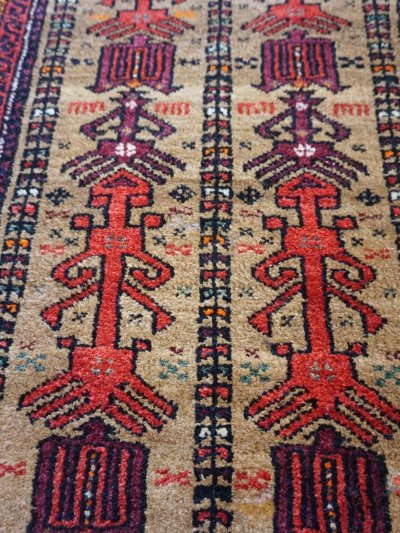 画像4: アンティークバルーチ 85×55cm