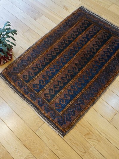 画像9: アンティークバルーチ 94×64cm