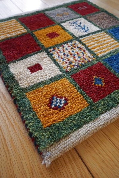 画像2: カシュクリ/座布団サイズ・四角37×34cm（フリンジなし）