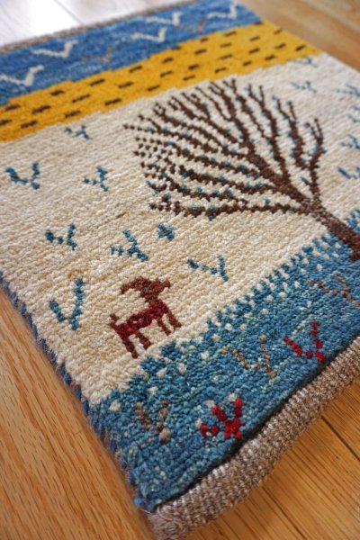 画像2: カシュクリ/座布団サイズ・四角39×37cm（フリンジなし）