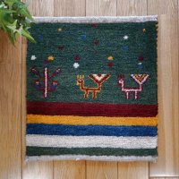 カシュクリ/座布団サイズ・四角40×37cm（フリンジなし）