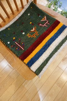 おすすめpoint！3: カシュクリ/座布団サイズ・四角40×37cm（フリンジなし）