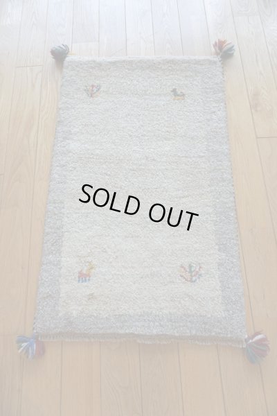 画像2: ギャッベ/玄関マット小80×50cm