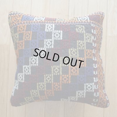 画像1: キリムクッションカバー 40×40cm 