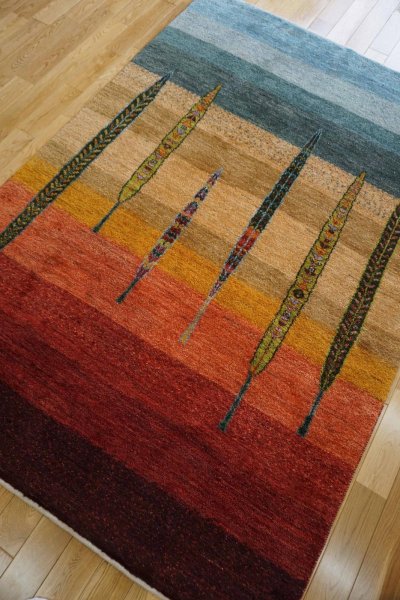 画像10: カシュクリ/センターラグサイズ200×137cm
