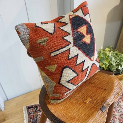 画像5: キリムクッションカバー 40×40cm 