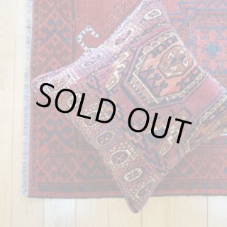 アンティーク絨毯クッションカバー 40×40cm - abraj（アブラッシュ