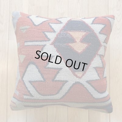 画像1: キリムクッションカバー 40×40cm 