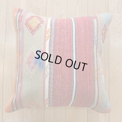 画像1: キリムクッションカバー 40×40cm 