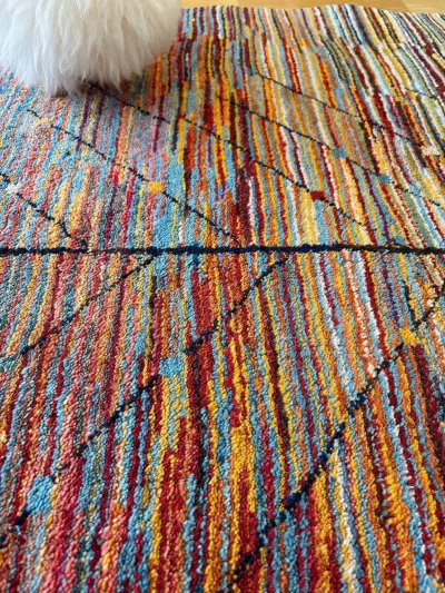 画像5: アメレ/アクセントラグサイズ172×114cm