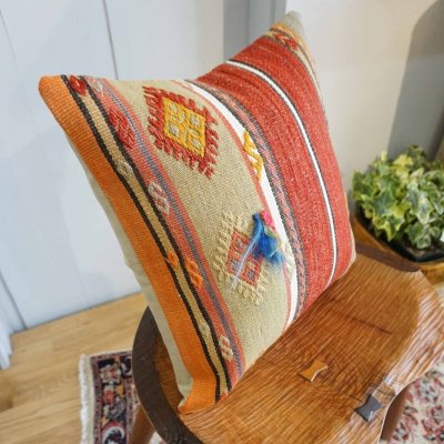 画像6: キリムクッションカバー 40×40cm 