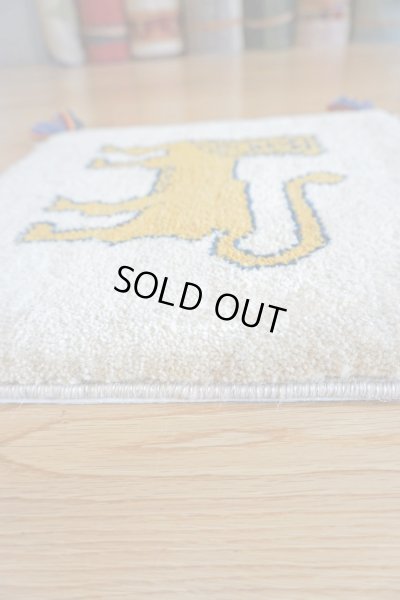 画像5: ギャッベ/座布団サイズ40×41cm（フリンジ・ボンボリあり）