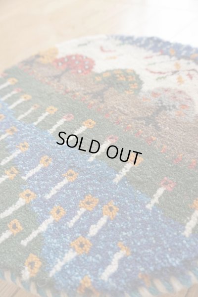 画像2: カシュクリ/座布団サイズ・丸38×38cm