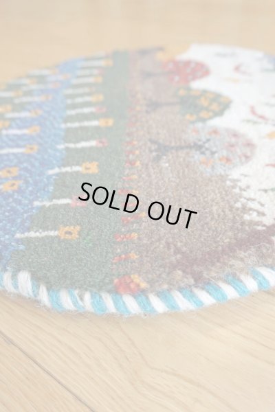 画像4: カシュクリ/座布団サイズ・丸38×38cm