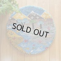 カシュクリ/座布団サイズ・丸37×37cm