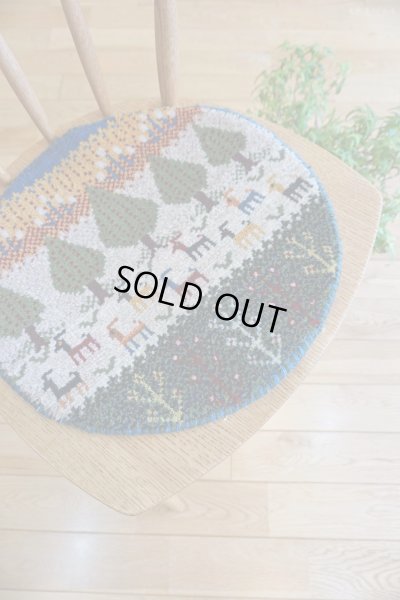 画像5: カシュクリ/座布団サイズ・丸39×39cm