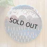 カシュクリ/座布団サイズ・丸38×38cm