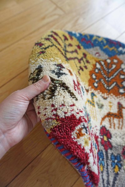 画像3: カシュクリ/座布団サイズ・丸40×40cm