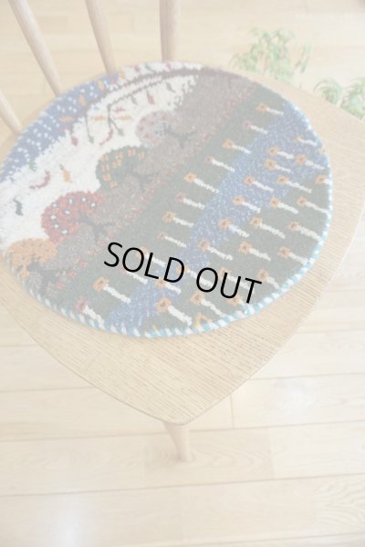 画像5: カシュクリ/座布団サイズ・丸38×38cm