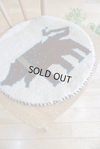 画像5: カシュクリ/座布団サイズ・丸40×40cm