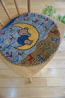 おすすめpoint！3: カシュクリ/座布団サイズ・丸40×40cm