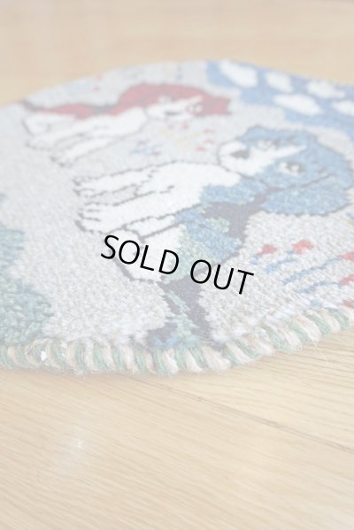 画像4: カシュクリ/座布団サイズ・丸38×38cm