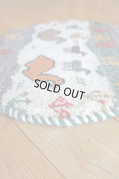 画像4: カシュクリ/座布団サイズ・丸38×38cm