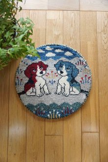 おすすめpoint！1: カシュクリ/座布団サイズ・丸38×38cm