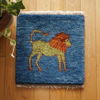 ギャッベ/座布団サイズ41×40cm（ボンボリなし）