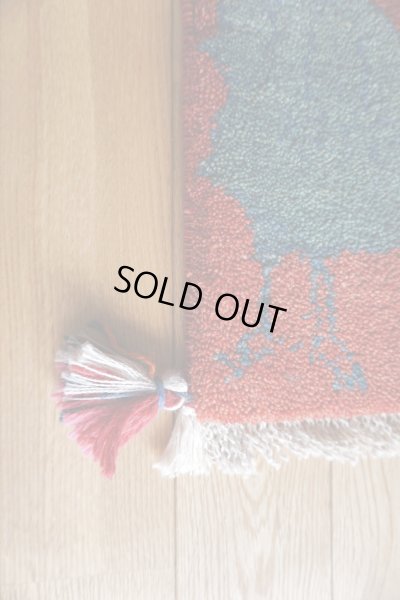 画像4: ギャッベ/座布団サイズ38×40cm（フリンジ・ボンボリあり）