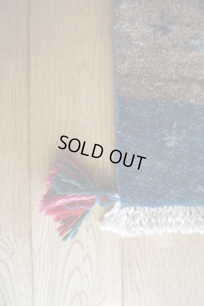 画像5: ギャッベ/座布団サイズ40×41cm（フリンジ・ボンボリあり）