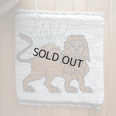 画像1: ギャッベ/座布団サイズ44×44cm（ボンボリなし）