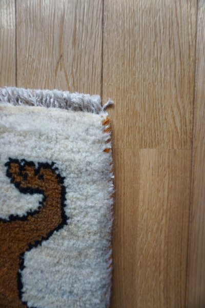 画像4: ギャッベ/座布団サイズ44×44cm（ボンボリなし）