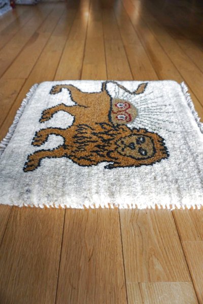 画像5: ギャッベ/座布団サイズ44×44cm（ボンボリなし）