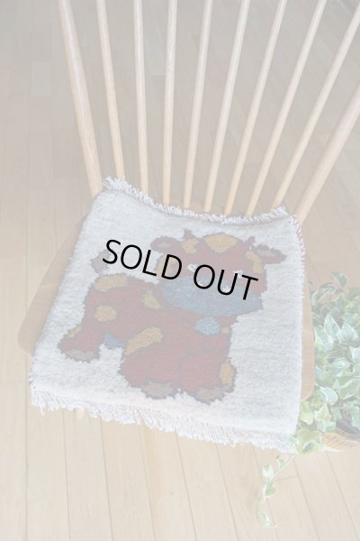 画像6: ギャッベ/座布団サイズ42×43cm（ボンボリなし）