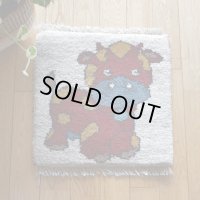 ギャッベ/座布団サイズ42×43cm（ボンボリなし）