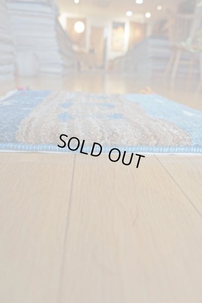 画像4: ギャッベ/座布団サイズ40×41cm（フリンジ・ボンボリあり）