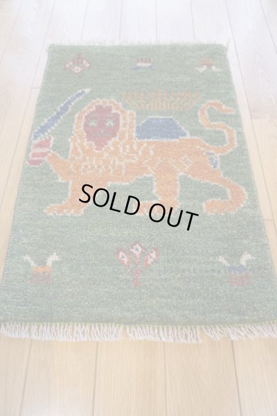 画像2: ギャッベ/玄関マット小59×40cm