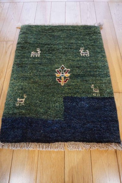 画像2: ギャッベ/玄関マット小58×44cm