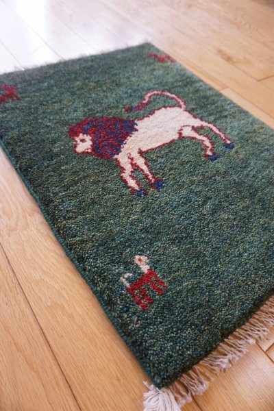 画像3: ギャッベ/玄関マット小58×43cm