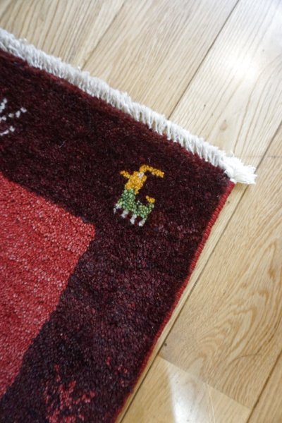 画像5: ギャッベ/玄関マット小60×40cm