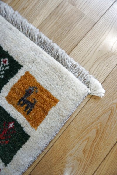 画像4: ギャッベ/玄関マット小58×41cm
