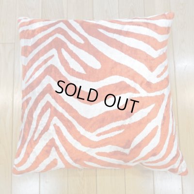 画像1: シルク&ベルベットクッションカバー約50×50cm（中材付き）