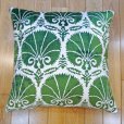 画像1: シルク&ベルベットクッションカバー約50×50cm(中材付き) (1)