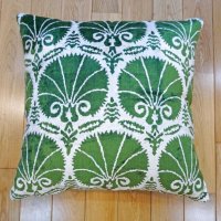 シルク&ベルベットクッションカバー約50×50cm(中材付き)