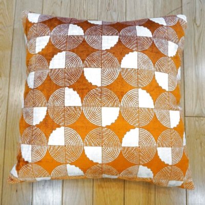 画像1: シルク&ベルベットクッションカバー約50×50cm(中材付き)
