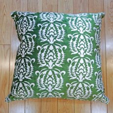 画像1: シルク&ベルベットクッションカバー約50×50cm（中材付き） (1)